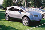 Renault Koleos all wheel drive hybrid coupe concept car 2000